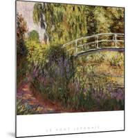 Le Pont Japonais-Claude Monet-Mounted Giclee Print