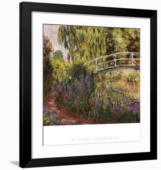 Le Pont Japonais-Claude Monet-Framed Giclee Print