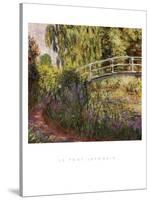 Le Pont Japonais-Claude Monet-Stretched Canvas
