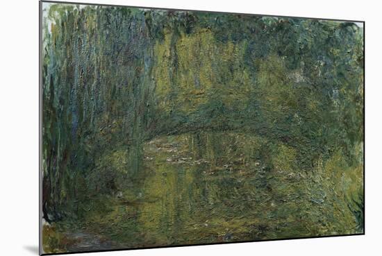 Le Pont Japonais-Claude Monet-Mounted Giclee Print