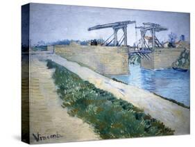 Le Pont Langlois-Vincent van Gogh-Stretched Canvas