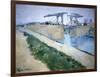 Le Pont Langlois-Vincent van Gogh-Framed Giclee Print