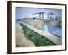 Le Pont Langlois-Vincent van Gogh-Framed Giclee Print