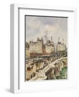 Le Pont-Neuf, 1901-Camille Pissarro-Framed Giclee Print