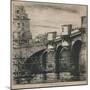 'Le Pont-Neuf (8th State, 7 3/16 x 7 1/4 Inches)', 1853, (1927)-Charles Meryon-Mounted Giclee Print