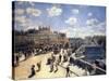 Le Pont-Neuf, à Paris-Pierre-Auguste Renoir-Stretched Canvas