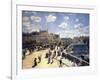 Le Pont-Neuf, à Paris-Pierre-Auguste Renoir-Framed Giclee Print