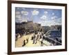 Le Pont-Neuf, à Paris-Pierre-Auguste Renoir-Framed Giclee Print