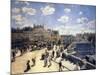 Le Pont-Neuf, à Paris-Pierre-Auguste Renoir-Mounted Giclee Print