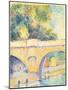 Le Pont Neuf, c.1912-14-Hippolyte Petitjean-Mounted Giclee Print