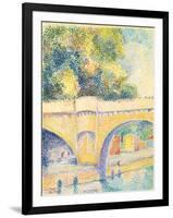 Le Pont Neuf, c.1912-14-Hippolyte Petitjean-Framed Giclee Print