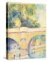 Le Pont Neuf, c.1912-14-Hippolyte Petitjean-Stretched Canvas