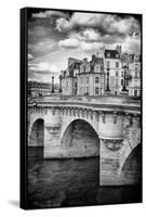 Le Pont Neuf - Paris - France-Philippe Hugonnard-Framed Stretched Canvas