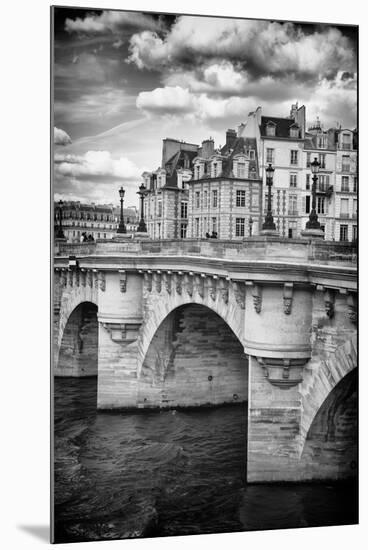 Le Pont Neuf - Paris - France-Philippe Hugonnard-Mounted Premium Photographic Print