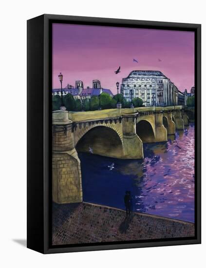 Le Pont Neuf-Isy Ochoa-Framed Stretched Canvas