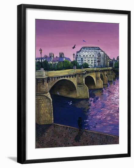 Le Pont Neuf-Isy Ochoa-Framed Giclee Print