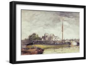 Le Pont-Neuf-Frank Myers Boggs-Framed Giclee Print