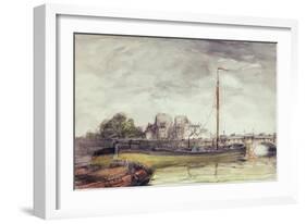 Le Pont-Neuf-Frank Myers Boggs-Framed Giclee Print