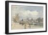 Le Pont Royal, Paris, C.1828-Thomas Shotter Boys-Framed Giclee Print