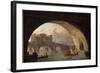 Le pont triomphal-Hubert Robert-Framed Giclee Print