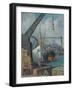 Le Port at Rouen (Oil on Canvas)-Maximilien Luce-Framed Giclee Print