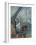 Le Port at Rouen (Oil on Canvas)-Maximilien Luce-Framed Giclee Print