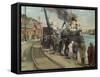 Le Port de Dieppe, C. 1920-Jacques-emile Blanche-Framed Stretched Canvas