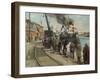 Le Port de Dieppe, C. 1920-Jacques-emile Blanche-Framed Giclee Print