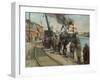 Le Port de Dieppe, C. 1920-Jacques-emile Blanche-Framed Giclee Print