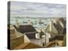 Le port de Granville-Louis Robert Antral-Stretched Canvas