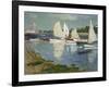 Le Port De L'Orient, 1890-Henry Moret-Framed Giclee Print