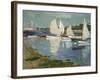 Le Port De L'Orient, 1890-Henry Moret-Framed Giclee Print