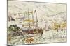 Le Port de Saint-Malo-Paul Signac-Mounted Giclee Print
