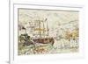 Le Port de Saint-Malo-Paul Signac-Framed Giclee Print
