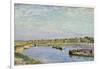 Le Port De Saint Mammes, Le Matin, 1885-Alfred Sisley-Framed Giclee Print