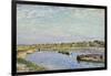 Le Port De Saint Mammes, Le Matin, 1885-Alfred Sisley-Framed Giclee Print