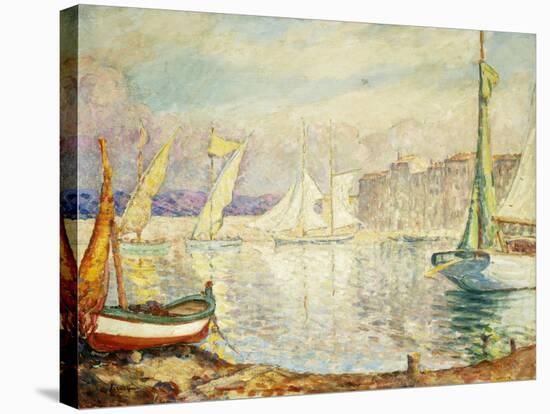 Le Port de Saint Tropez-Henri Lebasque-Stretched Canvas