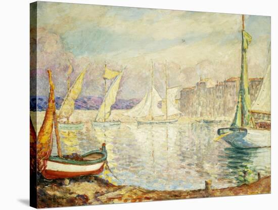 Le Port de Saint Tropez-Henri Lebasque-Stretched Canvas