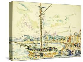 Le Port de Saint-Tropez-Paul Signac-Stretched Canvas