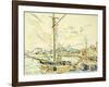 Le Port de Saint-Tropez-Paul Signac-Framed Giclee Print