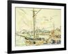 Le Port de Saint-Tropez-Paul Signac-Framed Giclee Print