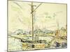 Le Port de Saint-Tropez-Paul Signac-Mounted Giclee Print