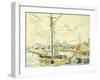 Le Port de Saint-Tropez-Paul Signac-Framed Giclee Print