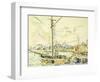 Le Port de Saint-Tropez-Paul Signac-Framed Giclee Print