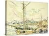 Le Port de Saint-Tropez-Paul Signac-Stretched Canvas