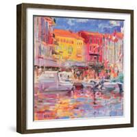 Le Port De St Tropez, 2002-Peter Graham-Framed Giclee Print