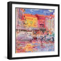 Le Port De St Tropez, 2002-Peter Graham-Framed Giclee Print