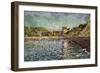 Le Port-En-Bessin (Calvados), Circa 1884-Eugène Boudin-Framed Giclee Print