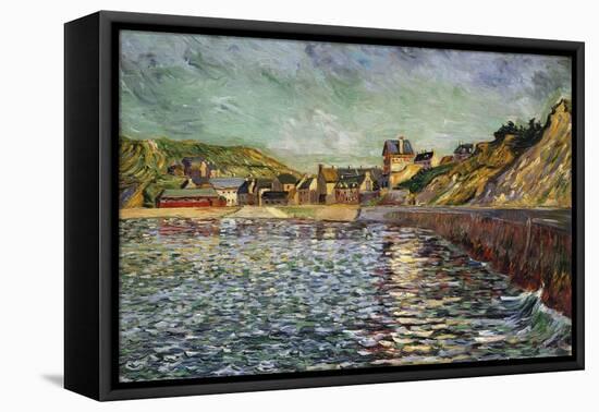 Le Port-En-Bessin (Calvados), Circa 1884-Eugène Boudin-Framed Stretched Canvas
