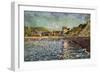 Le Port-En-Bessin (Calvados), Circa 1884-Eugène Boudin-Framed Giclee Print